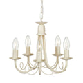 Pendelleuchte Minster (goldfarben) 5x - Elstead Lighting