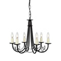 Pendelleuchte Minster (schwarz) 6x - Elstead Lighting