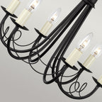Pendelleuchte Minster (schwarz) 6x - Elstead Lighting