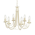 Pendelleuchte Minster (goldfarben) 6x - Elstead Lighting