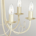 Pendelleuchte Minster (goldfarben) 6x - Elstead Lighting