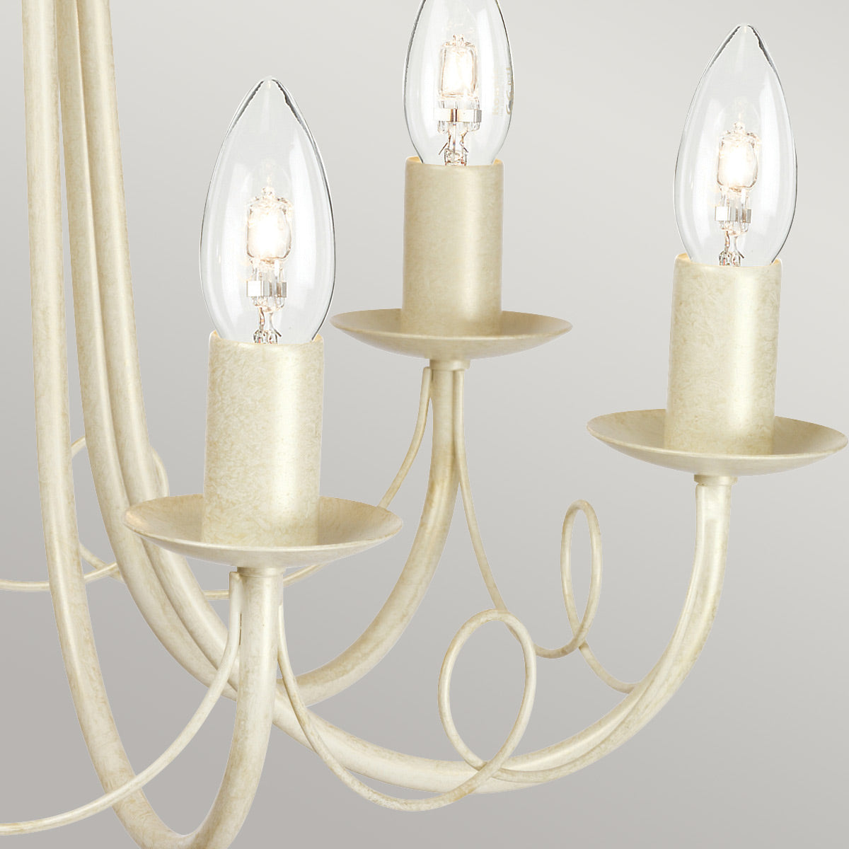 Pendelleuchte Minster (goldfarben) 6x - Elstead Lighting