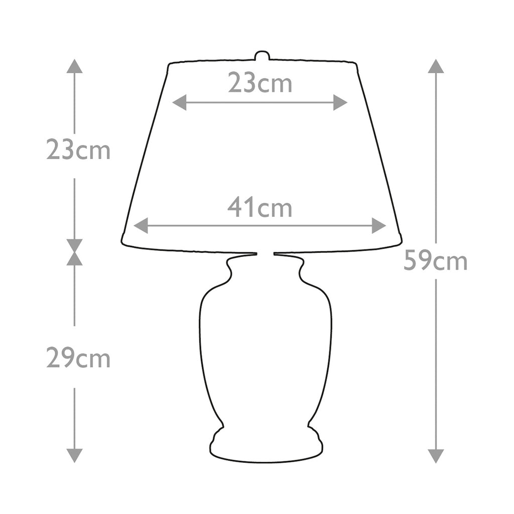 Tischleuchte Morris (bronzefarben) 1x - Elstead Lighting