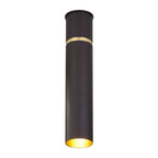 Deckenleuchte Spot LYNX (1x E14) Schwarz & Gold - Milagro