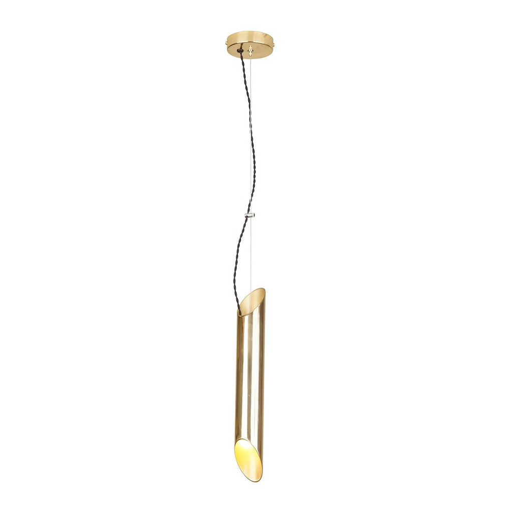 Pendelleuchte LIBRA Messing & Gold (1x E14) - Milagro