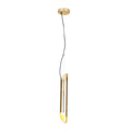 Pendelleuchte LIBRA Messing & Gold (1x E14) - Milagro