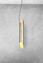 Pendelleuchte LIBRA Messing & Gold (1x E14) - Milagro