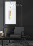Pendelleuchte LIBRA Messing & Gold (1x E14) - Milagro