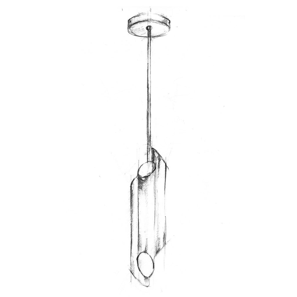 Pendelleuchte LIBRA Messing, Schwarz & Gold (6x E14) - Milagro