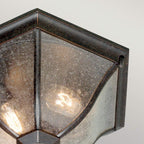 Außen-Deckenleuchte New England (bronzefarben) 2x - Elstead Lighting