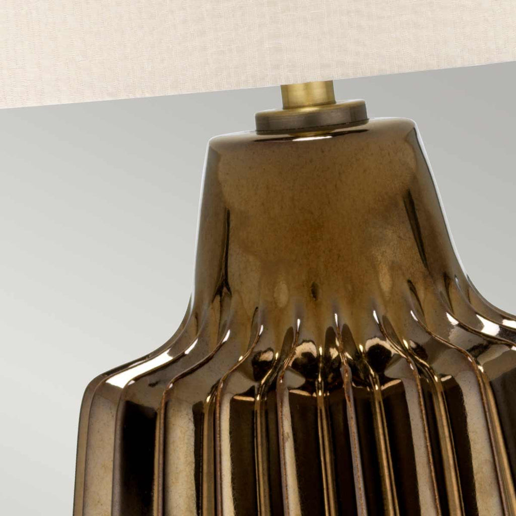 Tischleuchte Newham (Clear Glas) 1x - Elstead Lighting