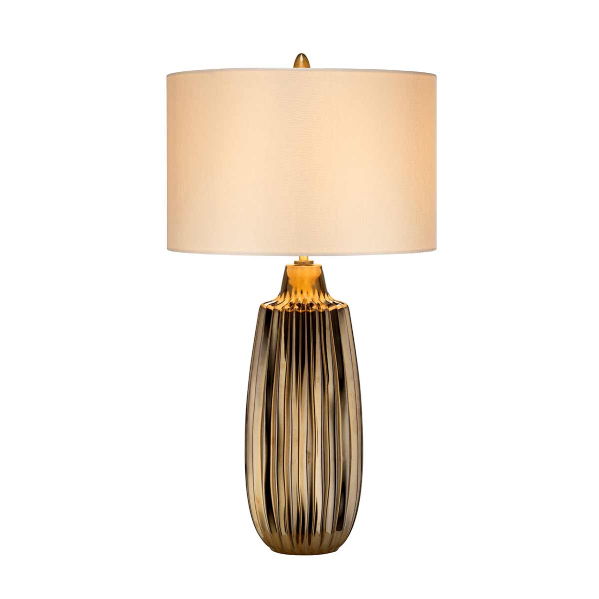Tischleuchte Newham (Clear Glas) 1x - Elstead Lighting