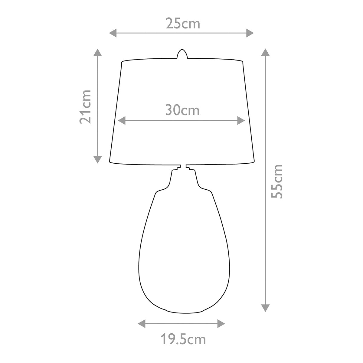 Tischleuchte Newham (bronzefarben) 1x - Elstead Lighting