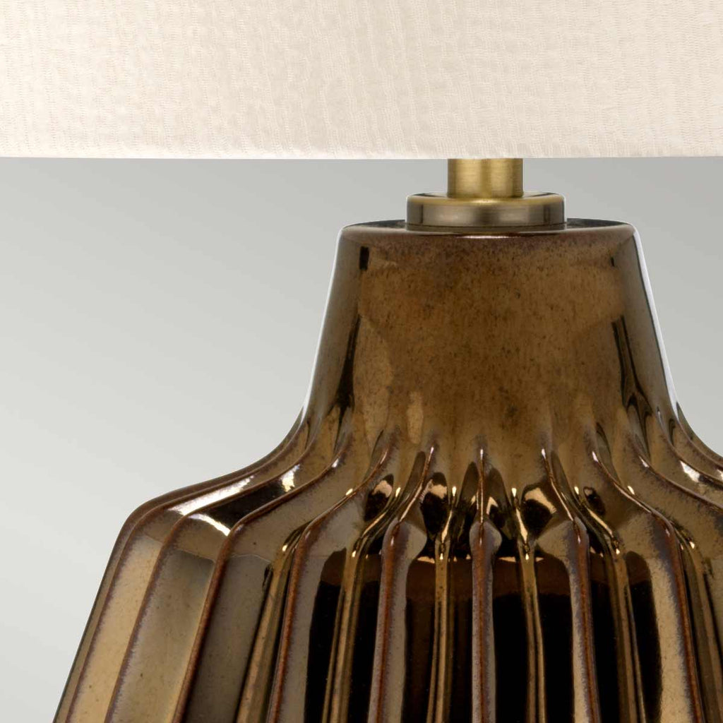 Tischleuchte Newham (bronzefarben) 1x - Elstead Lighting