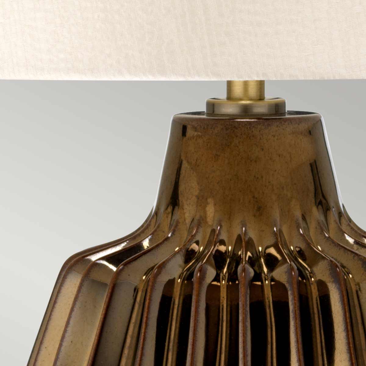 Tischleuchte Newham (bronzefarben) 1x - Elstead Lighting