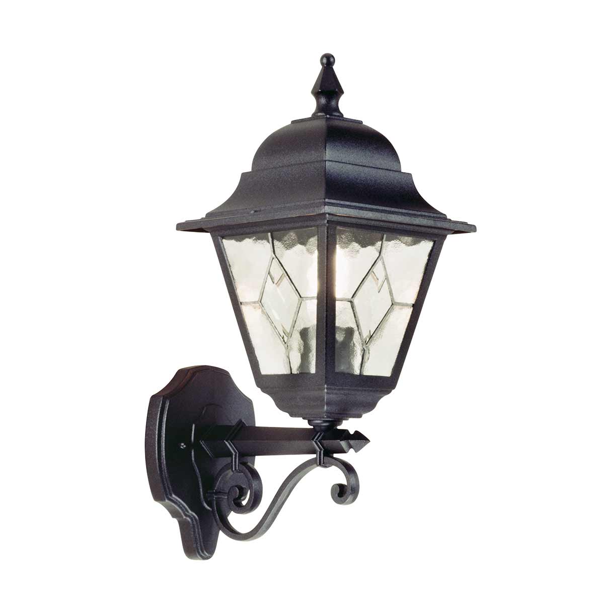 Außen-Wandleuchte Norfolk (schwarz) 1x - Elstead Lighting