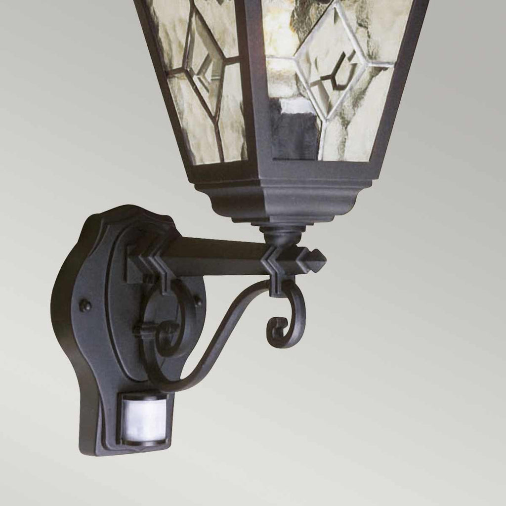 Außen-Wandleuchte Norfolk (schwarz) 1x - Elstead Lighting