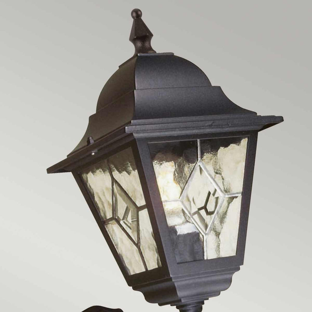 Außen-Wandleuchte Norfolk (schwarz) 1x - Elstead Lighting