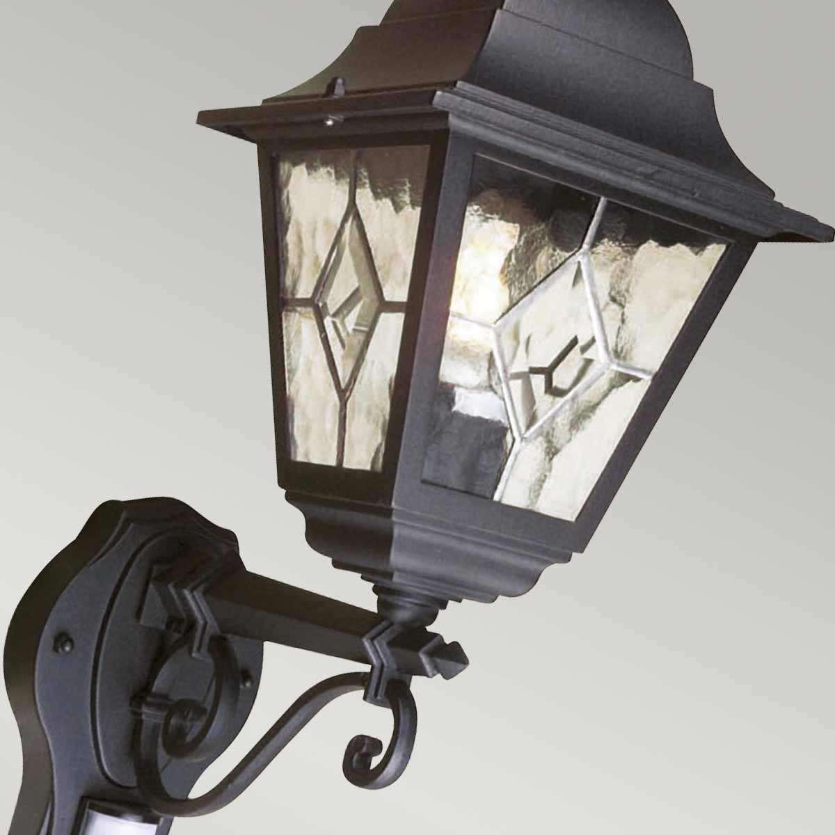 Außen-Wandleuchte Norfolk (schwarz) 1x - Elstead Lighting