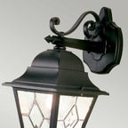Außen-Wandleuchte Norfolk (schwarz) 1x - Elstead Lighting