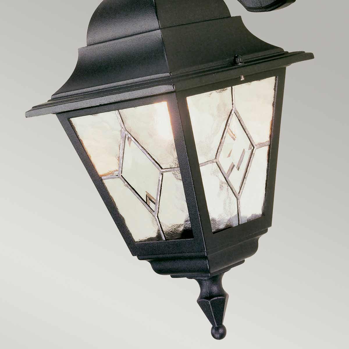 Außen-Wandleuchte Norfolk (schwarz) 1x - Elstead Lighting