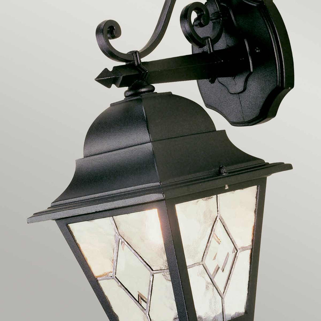 Außen-Wandleuchte Norfolk (schwarz) 1x - Elstead Lighting