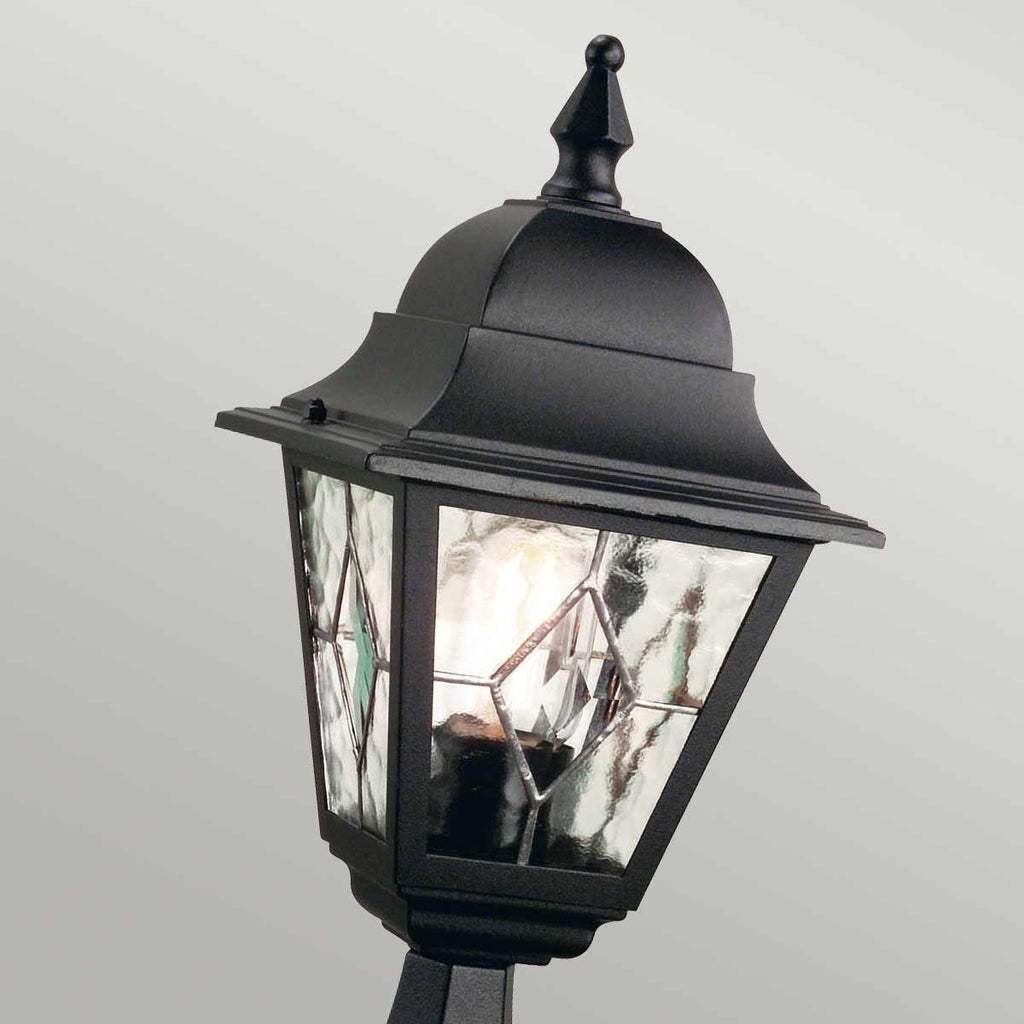 Außen-Sockelleuchte Norfolk (schwarz) 1x - Elstead Lighting