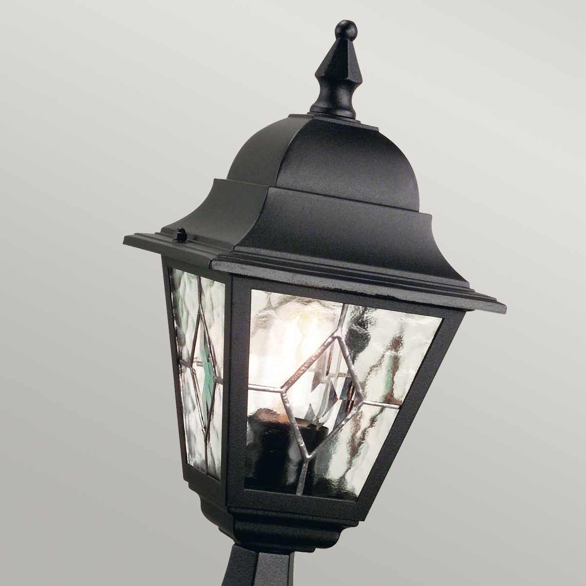 Außen-Sockelleuchte Norfolk (schwarz) 1x - Elstead Lighting