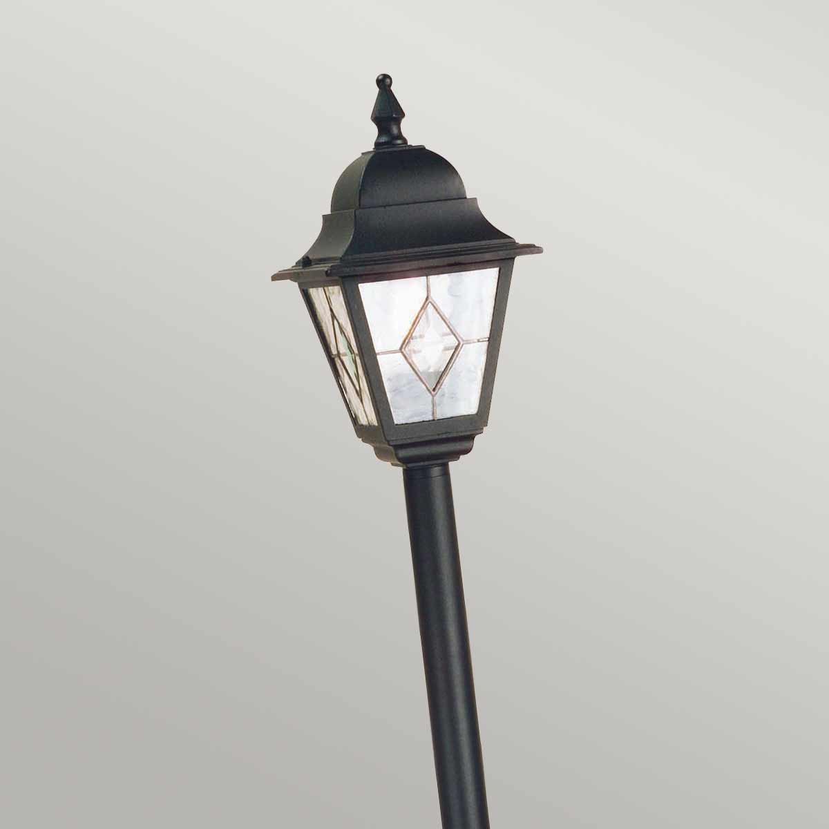 Außen-Stehleuchte Norfolk (schwarz) 1x - Elstead Lighting