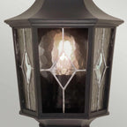 Außen-Wandleuchte Norfolk (schwarz) 1x - Elstead Lighting