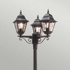 Außen-Stehleuchte Norfolk (schwarz) 3x - Elstead Lighting