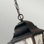 Außen-Pendelleuchte Norfolk (schwarz) 1x - Elstead Lighting