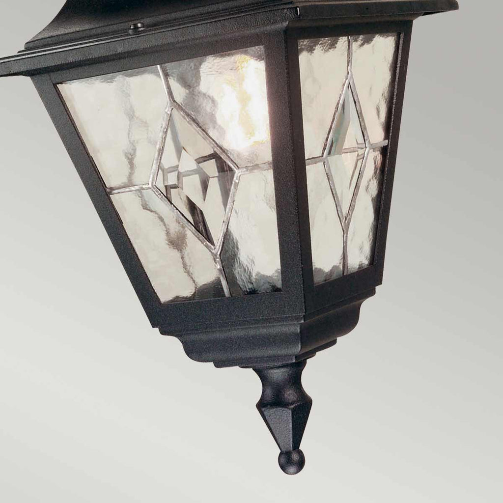 Außen-Pendelleuchte Norfolk (schwarz) 1x - Elstead Lighting