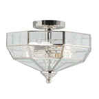 Deckenleuchte Old Park (Nickel) 2x - Elstead Lighting