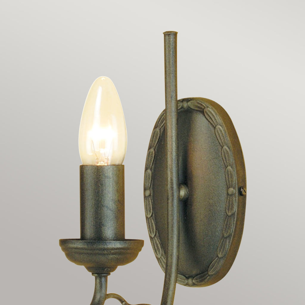 Wandleuchte Olivia (schwarz) 1x - Elstead Lighting