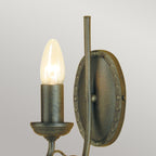 Wandleuchte Olivia (schwarz) 1x - Elstead Lighting