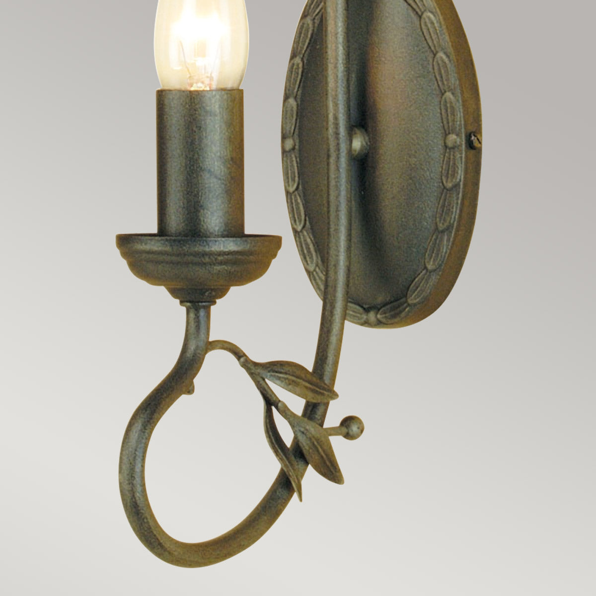 Wandleuchte Olivia (schwarz) 1x - Elstead Lighting