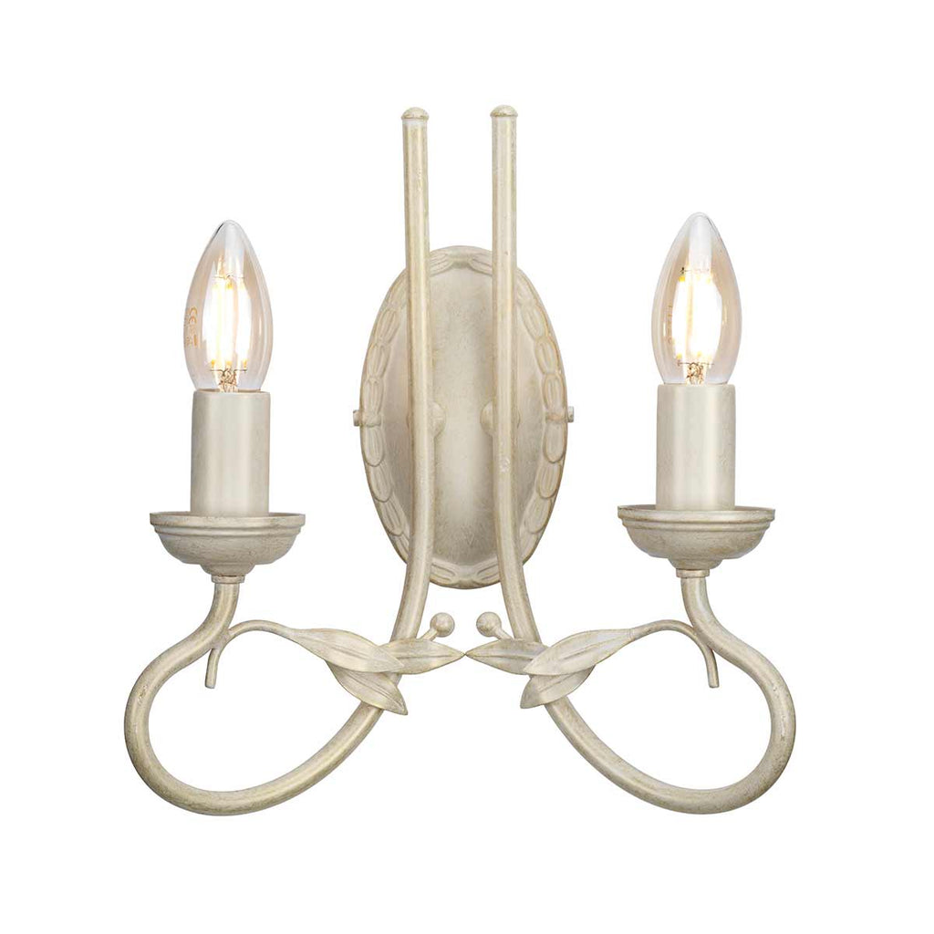 Wandleuchte Olivia (schwarz) 2x - Elstead Lighting