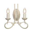 Wandleuchte Olivia (schwarz) 2x - Elstead Lighting