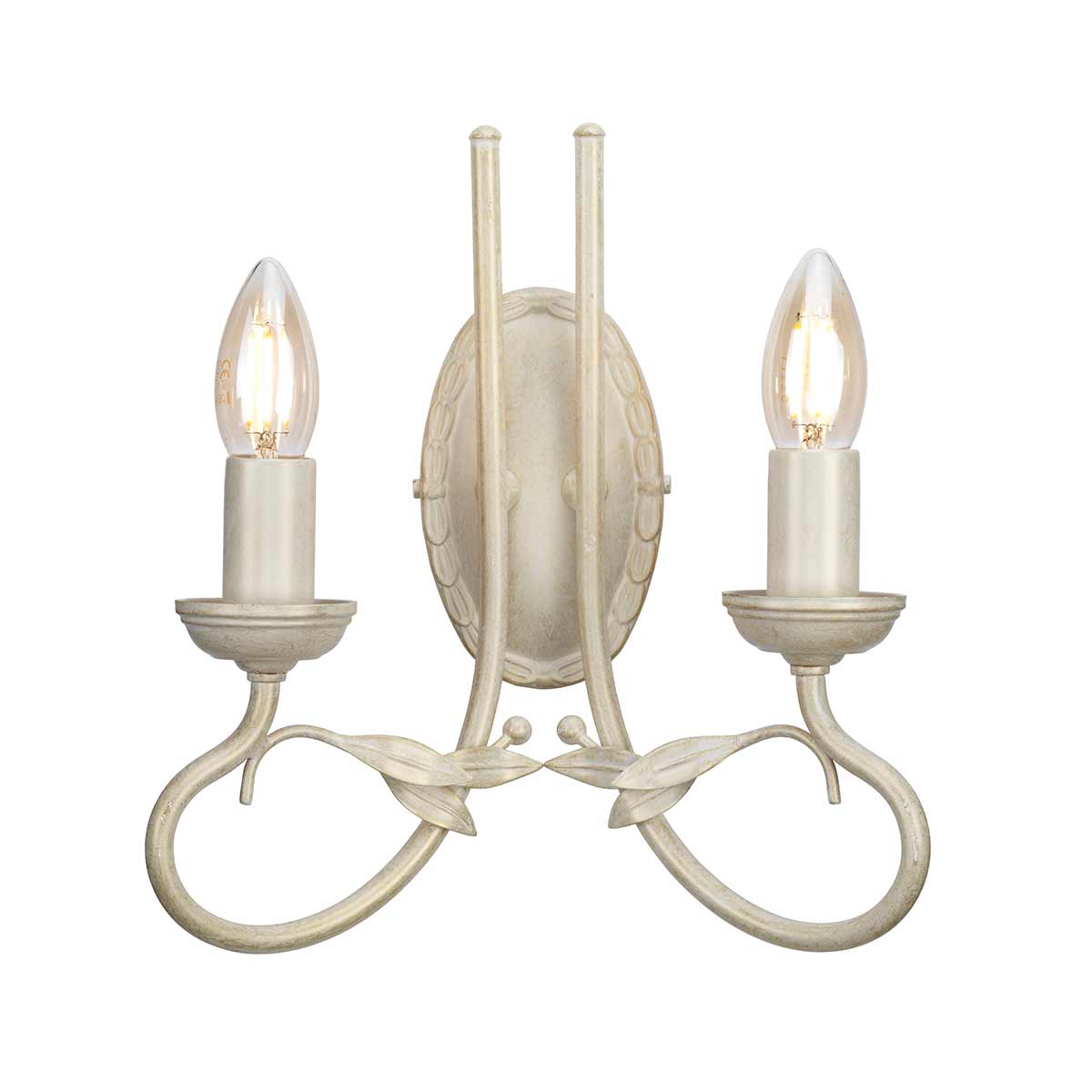 Wandleuchte Olivia (schwarz) 2x - Elstead Lighting