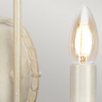 Wandleuchte Olivia (schwarz) 2x - Elstead Lighting
