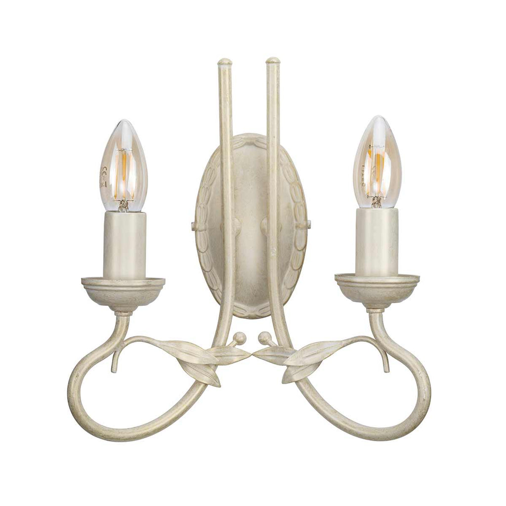 Wandleuchte Olivia (schwarz) 2x - Elstead Lighting