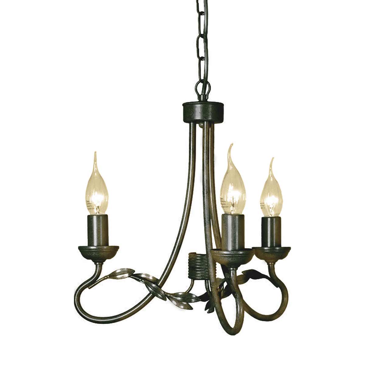 Pendelleuchte Olivia (schwarz) 3x - Elstead Lighting