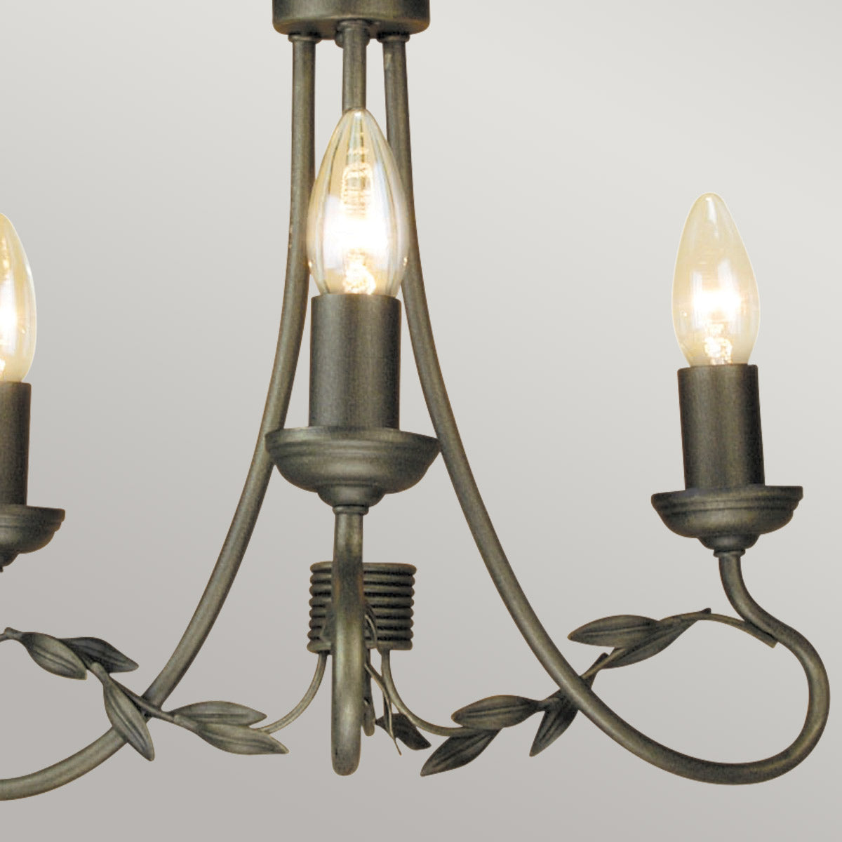 Pendelleuchte Olivia (schwarz) 3x - Elstead Lighting