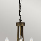 Pendelleuchte Olivia (schwarz) 5x - Elstead Lighting