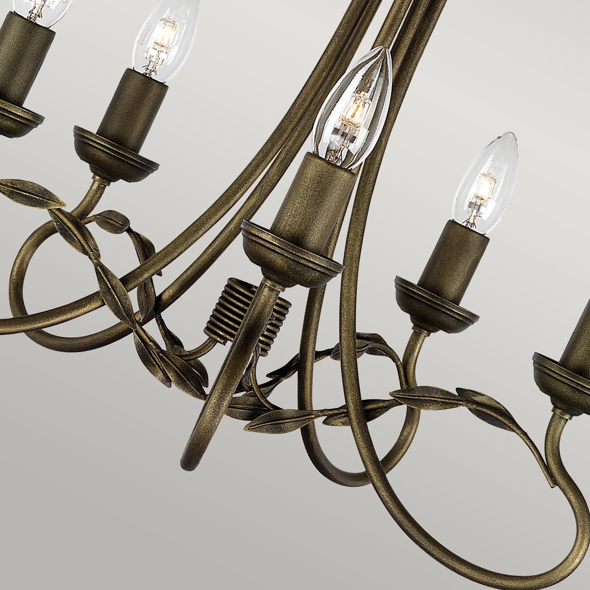 Pendelleuchte Olivia (schwarz) 5x - Elstead Lighting