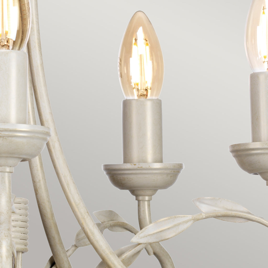 Pendelleuchte Olivia (goldfarben) 5x - Elstead Lighting