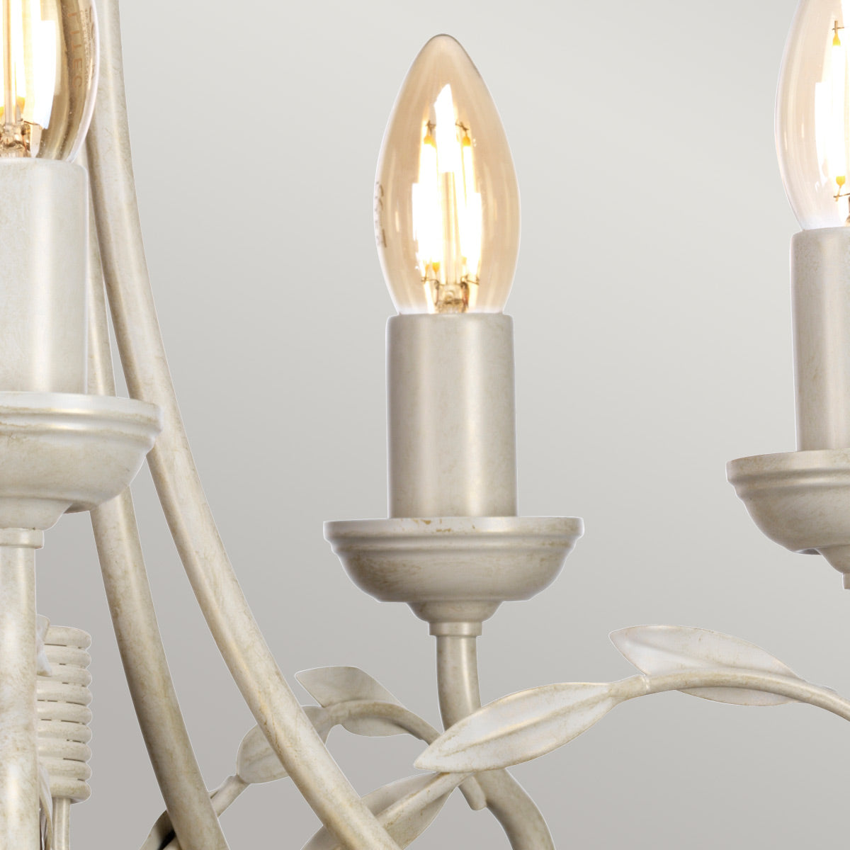 Pendelleuchte Olivia (goldfarben) 5x - Elstead Lighting