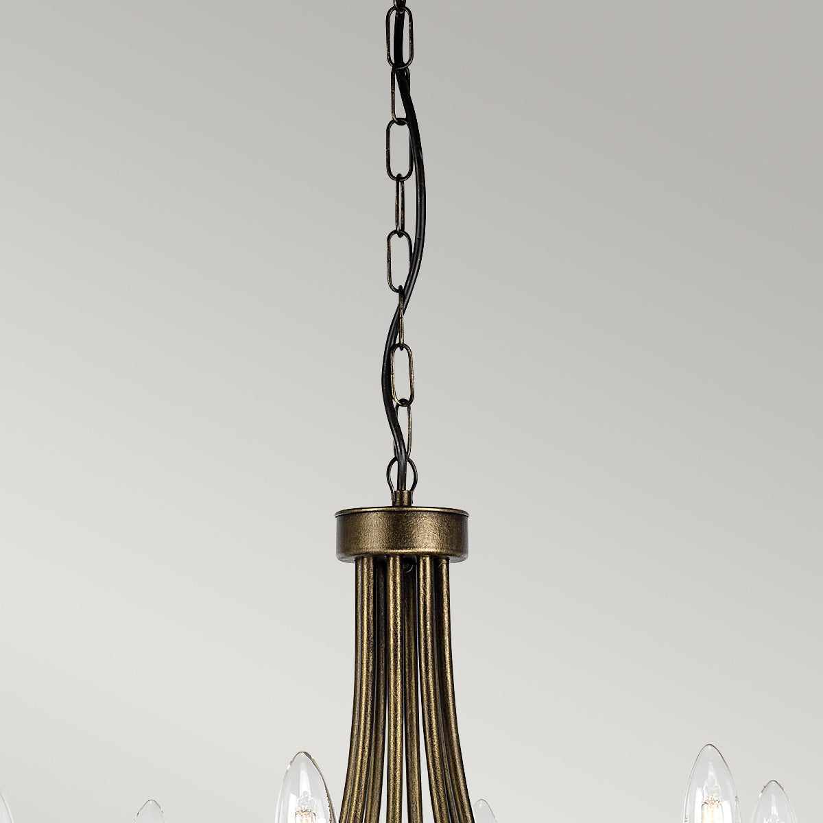 Pendelleuchte Olivia (schwarz) 8x - Elstead Lighting