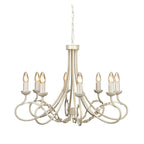 Pendelleuchte Olivia (goldfarben) 8x - Elstead Lighting
